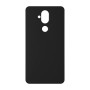 כיסוי פלסטיק קשיח ל- Nokia 8.1 (Nokia X7) בצבע - שחור - קייס מובייל