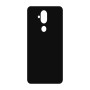 כיסוי פלסטיק קשיח ל- Nokia 8.1 (Nokia X7) בצבע - שחור - קייס מובייל