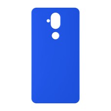 כיסוי פלסטיק קשיח ל- Nokia 8.1 (Nokia X7) בצבע - כחול - קייס מובייל