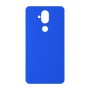 כיסוי פלסטיק קשיח ל- Nokia 8.1 (Nokia X7) בצבע - כחול - קייס מובייל