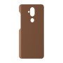 כיסוי פלסטיק קשיח ל- Nokia 8.1 (Nokia X7) בצבע - חום - קייס מובייל