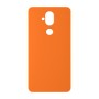 כיסוי פלסטיק קשיח ל- Nokia 8.1 (Nokia X7) בצבע - כתום - קייס מובייל