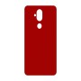 כיסוי פלסטיק קשיח ל- Nokia 8.1 (Nokia X7) בצבע - אדום - קייס מובייל