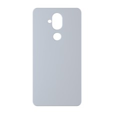 כיסוי פלסטיק קשיח ל- Nokia 8.1 (Nokia X7) בצבע - כסף - קייס מובייל
