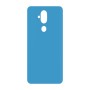 כיסוי פלסטיק קשיח ל- Nokia 8.1 (Nokia X7) בצבע - תכלת - קייס מובייל