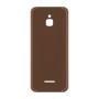 כיסוי פלסטיק קשיח ל- Nokia 8000 4G בצבע - חום - קייס מובייל