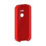 כיסוי פלסטיק קשיח ל- Nokia 8210 4G בצבע - אדום - קייס מובייל