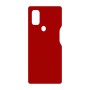 כיסוי פלסטיק קשיח ל- OnePlus Nord N10 5G בצבע - אדום - קייס מובייל