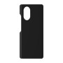 כיסוי פלסטיק קשיח ל- Oppo A18 בצבע - שחור - קייס מובייל