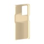 כיסוי פלסטיק קשיח ל- Oppo A57 בצבע - בז' - קייס מובייל