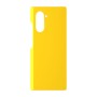 כיסוי פלסטיק קשיח ל- Realme 10 Pro בצבע - צהוב - קייס מובייל