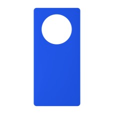 כיסוי פלסטיק קשיח ל- Realme 12 בצבע - כחול - קייס מובייל