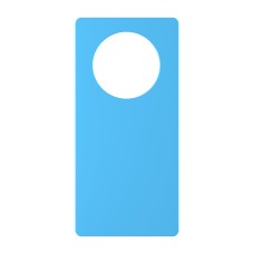 כיסוי פלסטיק קשיח ל- Realme 12 בצבע - תכלת - קייס מובייל