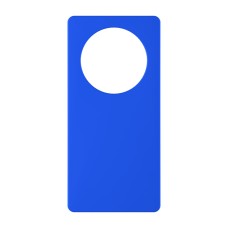 כיסוי פלסטיק קשיח ל- Realme 12 Pro+ בצבע - כחול - קייס מובייל