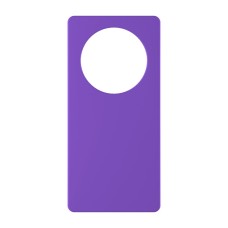 כיסוי פלסטיק קשיח ל- Realme 12 Pro+ בצבע - סגול - קייס מובייל