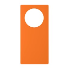 כיסוי פלסטיק קשיח ל- Realme 14 Pro בצבע - כתום - קייס מובייל