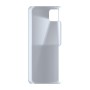 כיסוי פלסטיק קשיח ל- Realme C25s בצבע - כסף - קייס מובייל