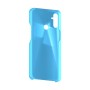 כיסוי פלסטיק קשיח ל- Realme C3 בצבע - תכלת - קייס מובייל
