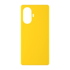 כיסוי פלסטיק קשיח ל- Realme C55 בצבע - צהוב - קייס מובייל