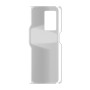 כיסוי פלסטיק קשיח ל- Realme Narzo 50 5G בצבע - לבן - קייס מובייל