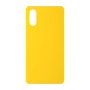 כיסוי פלסטיק קשיח ל- Samsung Galaxy A01 בצבע - צהוב - קייס מובייל