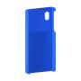 כיסוי פלסטיק קשיח ל- Samsung Galaxy A01 Core בצבע - כחול - קייס מובייל