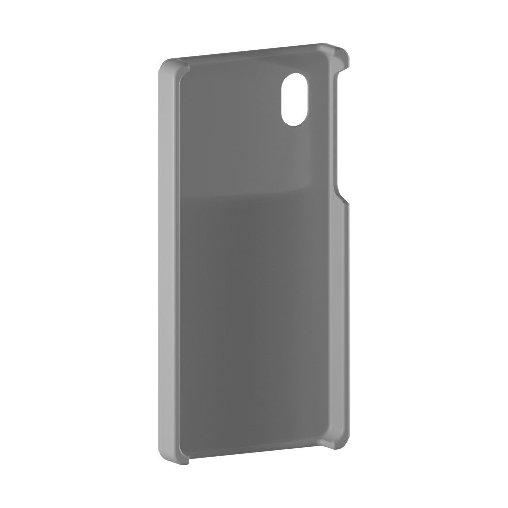 כיסוי פלסטיק קשיח ל- Samsung Galaxy A01 Core בצבע - אפור - קייס מובייל