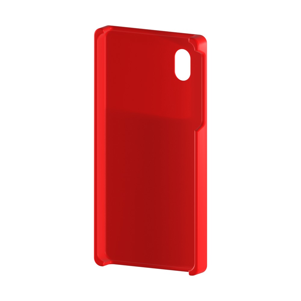 כיסוי פלסטיק קשיח ל- Samsung Galaxy A01 Core בצבע - אדום - קייס מובייל