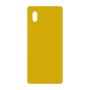 כיסוי פלסטיק קשיח ל- Samsung Galaxy A01 Core בצבע - צהוב - קייס מובייל
