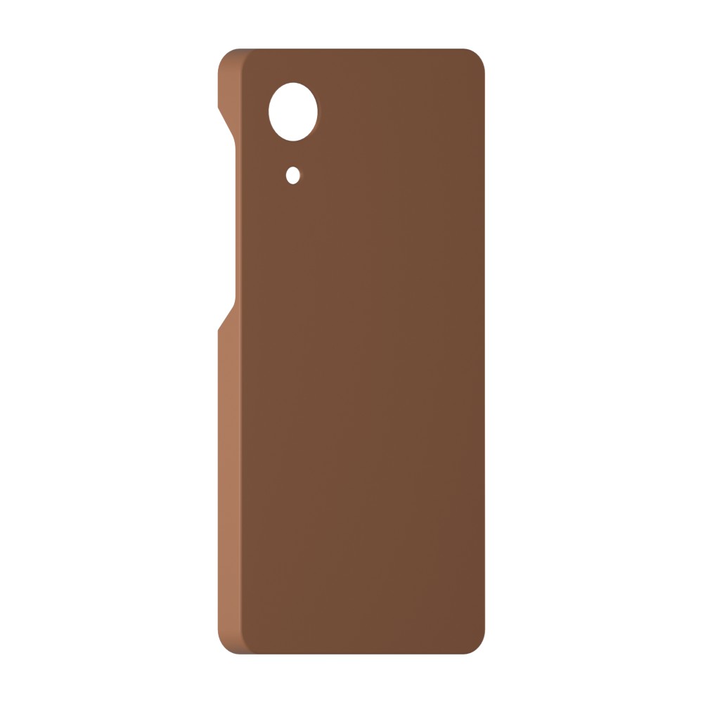 כיסוי פלסטיק קשיח ל- Samsung Galaxy A03 Core בצבע - חום - קייס מובייל