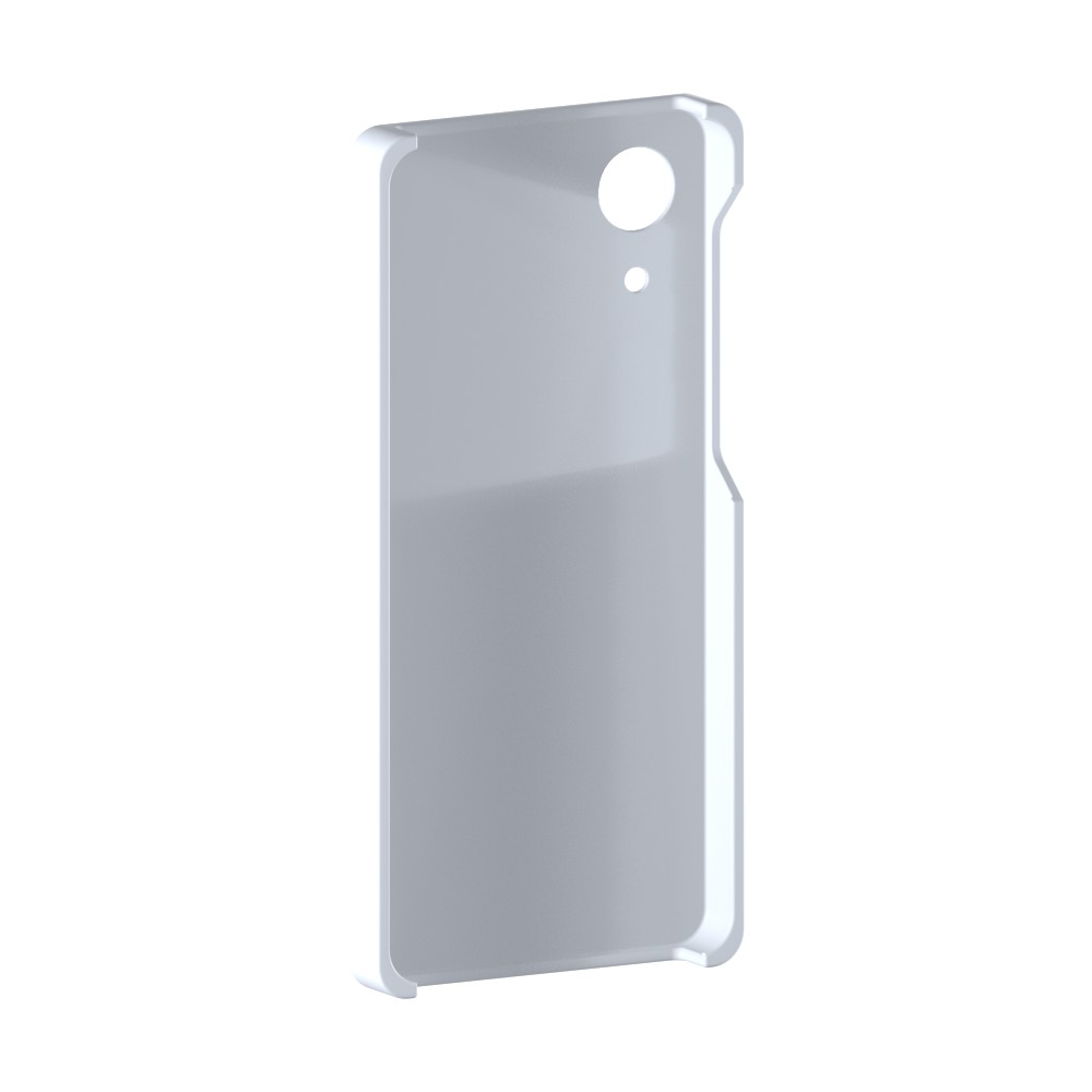 כיסוי פלסטיק קשיח ל- Samsung Galaxy A03 Core בצבע - כסף - קייס מובייל