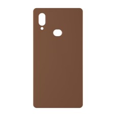 כיסוי פלסטיק קשיח ל- Samsung Galaxy A10s בצבע - חום - קייס מובייל