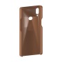 כיסוי פלסטיק קשיח ל- Samsung Galaxy A10s בצבע - חום - קייס מובייל
