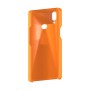 כיסוי פלסטיק קשיח ל- Samsung Galaxy A10s בצבע - כתום - קייס מובייל