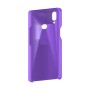 כיסוי פלסטיק קשיח ל- Samsung Galaxy A10s בצבע - סגול - קייס מובייל