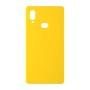 כיסוי פלסטיק קשיח ל- Samsung Galaxy A10s בצבע - צהוב - קייס מובייל