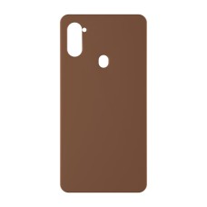 כיסוי פלסטיק קשיח ל- Samsung Galaxy A11 בצבע - חום - קייס מובייל