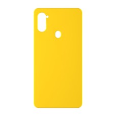כיסוי פלסטיק קשיח ל- Samsung Galaxy A11 בצבע - צהוב - קייס מובייל