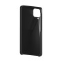 כיסוי פלסטיק קשיח ל- Samsung Galaxy A12 בצבע - שחור - קייס מובייל
