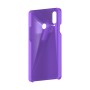 כיסוי פלסטיק קשיח ל- Samsung Galaxy A20s בצבע - סגול - קייס מובייל
