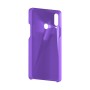 כיסוי פלסטיק קשיח ל- Samsung Galaxy A20s בצבע - סגול - קייס מובייל