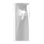 כיסוי פלסטיק קשיח ל- Samsung Galaxy A20s בצבע - לבן - קייס מובייל
