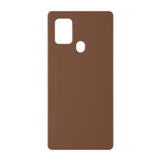 כיסוי פלסטיק קשיח ל- Samsung Galaxy A21s בצבע - חום - קייס מובייל