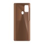 כיסוי פלסטיק קשיח ל- Samsung Galaxy A21s בצבע - חום - קייס מובייל