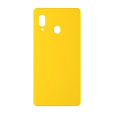 כיסוי פלסטיק קשיח ל- Samsung Galaxy A30 בצבע - צהוב - קייס מובייל