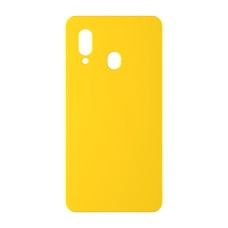 כיסוי פלסטיק קשיח ל- Samsung Galaxy A40 בצבע - צהוב - קייס מובייל