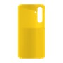 כיסוי פלסטיק קשיח ל- Samsung Galaxy A55 בצבע - צהוב - קייס מובייל