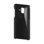 כיסוי פלסטיק קשיח ל- Samsung Galaxy A6 (2018) בצבע - שחור - קייס מובייל