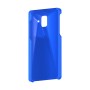 כיסוי פלסטיק קשיח ל- Samsung Galaxy A6 (2018) בצבע - כחול - קייס מובייל