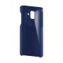 כיסוי פלסטיק קשיח ל- Samsung Galaxy A6 (2018) בצבע - כחול נייבי - קייס מובייל